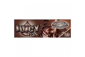 Juicy Jay's ochucené krátké papírky, Chocolate milk, 32ks/bal.